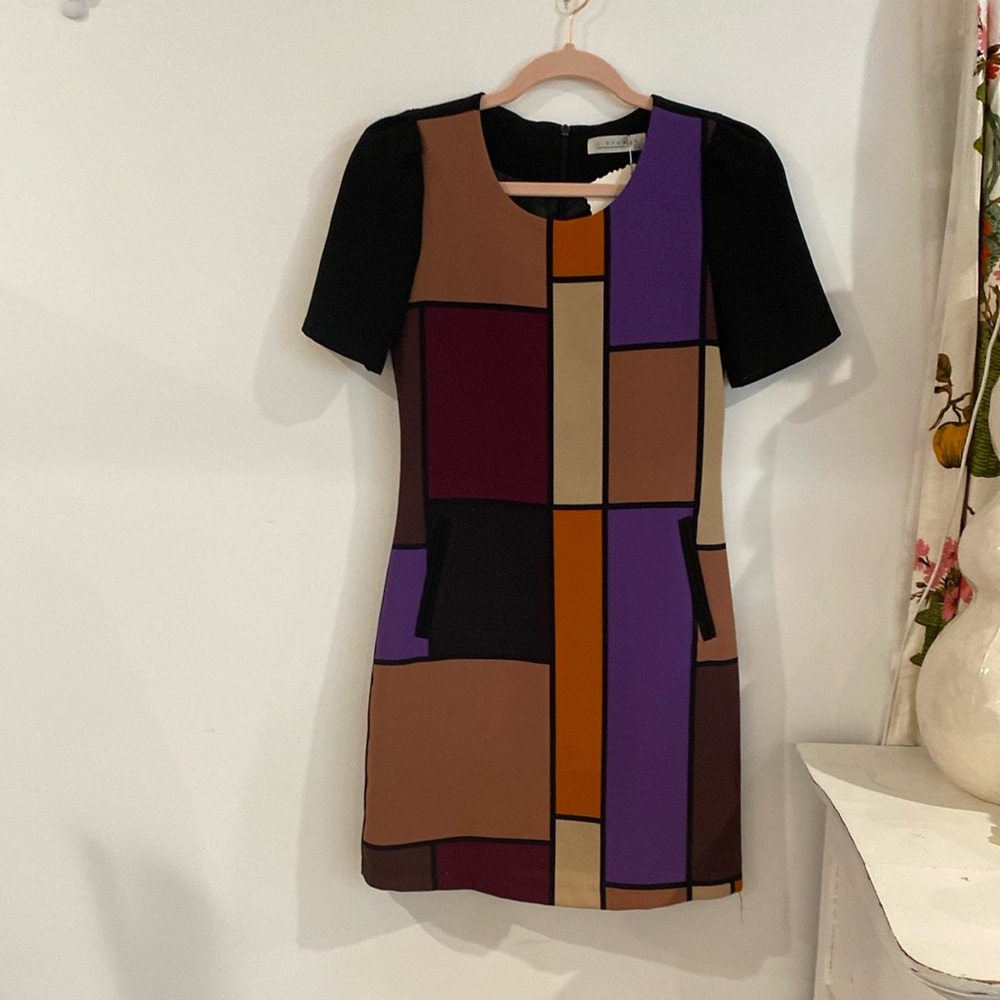 J. Stuart, Mod Mini dress, size S